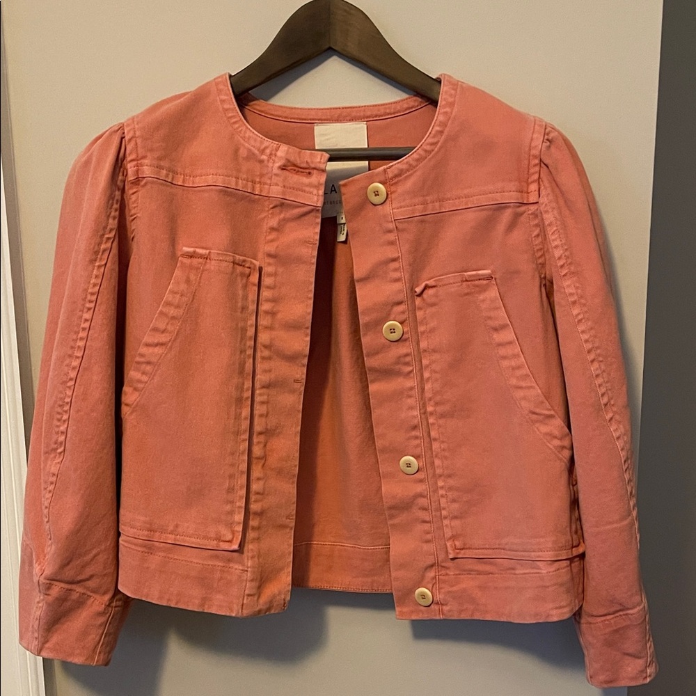 Rebecca Taylor Coral Jean Jacket